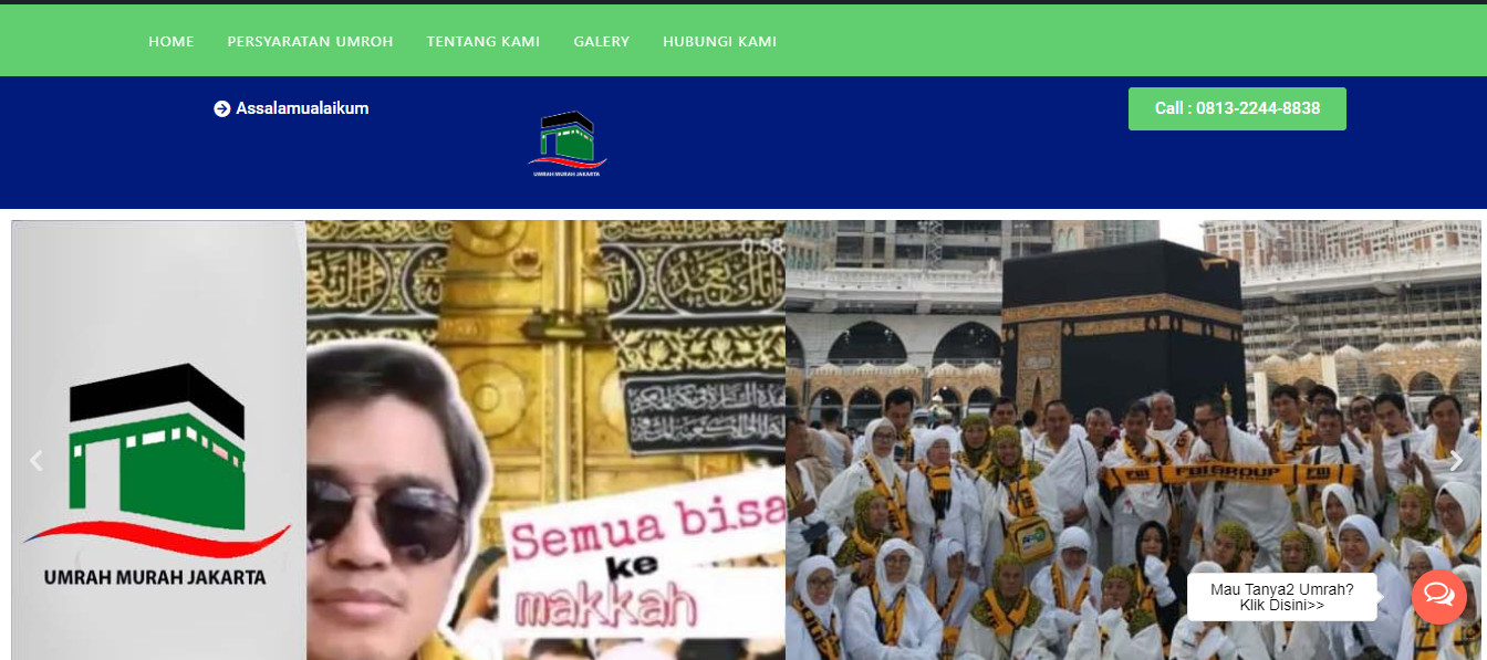 Jasa Website Haji & Umroh