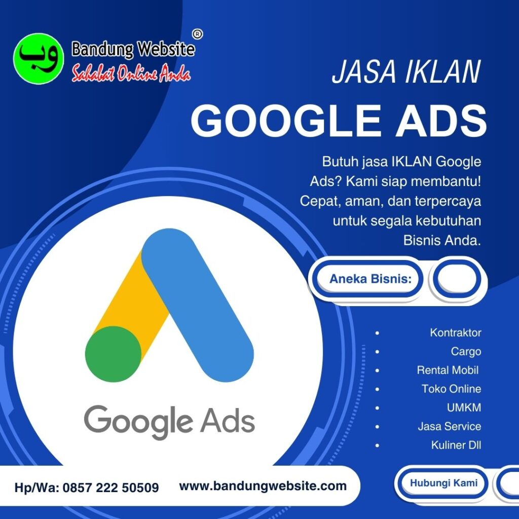 Jasa Iklan Google Ads